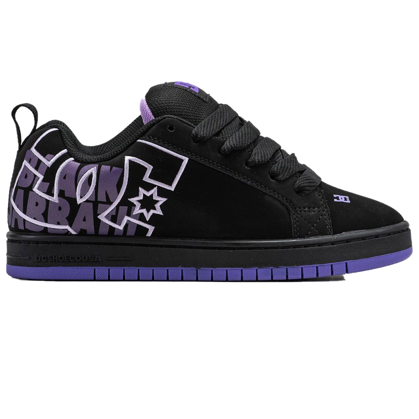 DC Men’s Court Graffik Black Purple